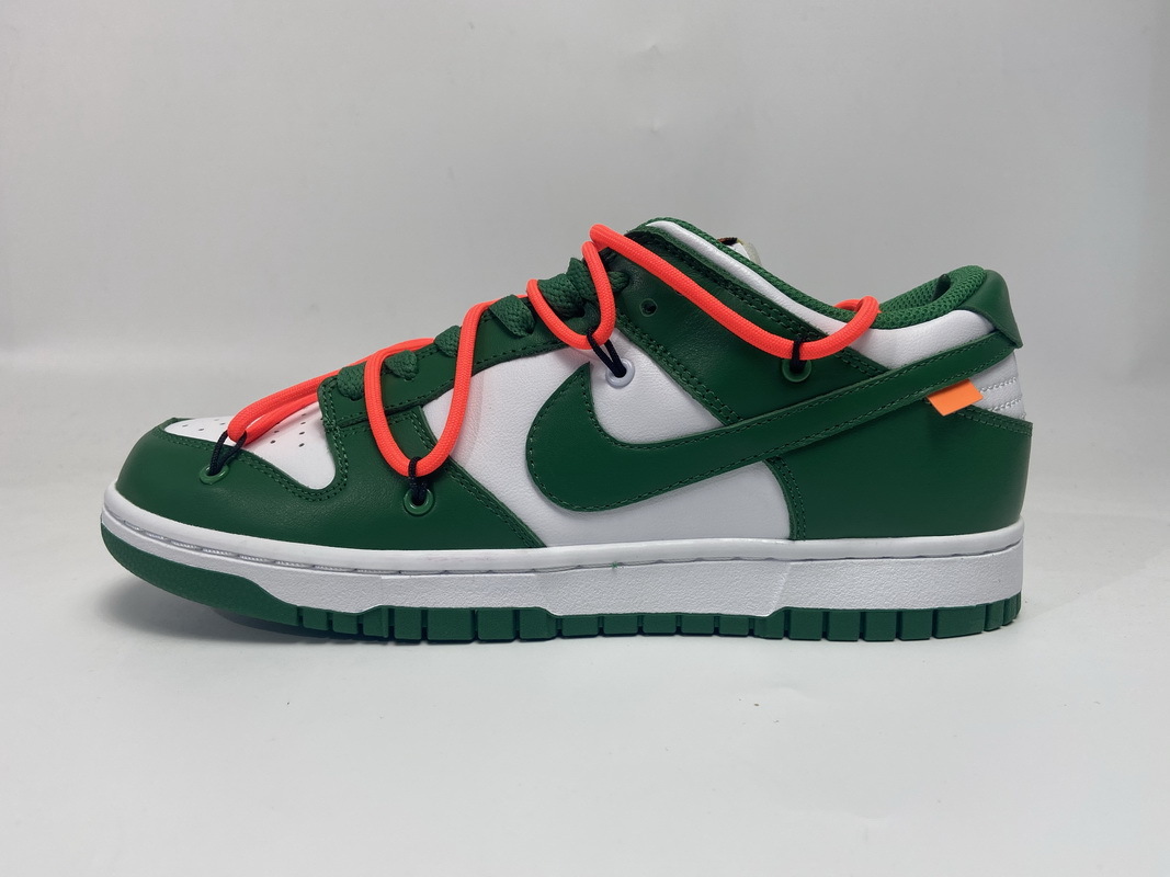    Pkgod Nike SB Dunk Low Off-White Pine Green