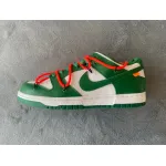 Pkgod Nike SB Dunk Low Off-White Pine Green