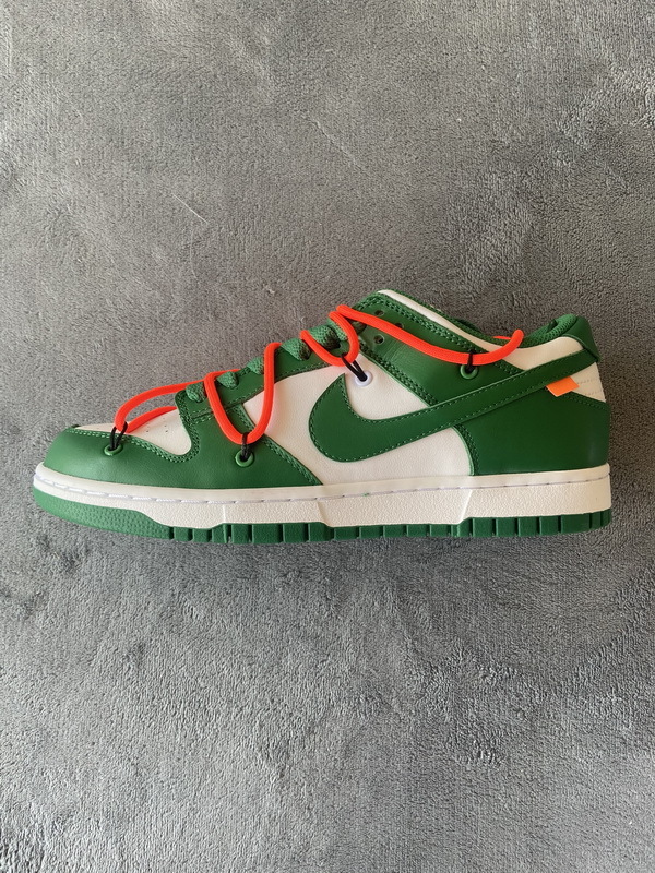   Pkgod Nike SB Dunk Low Off-White Pine Green