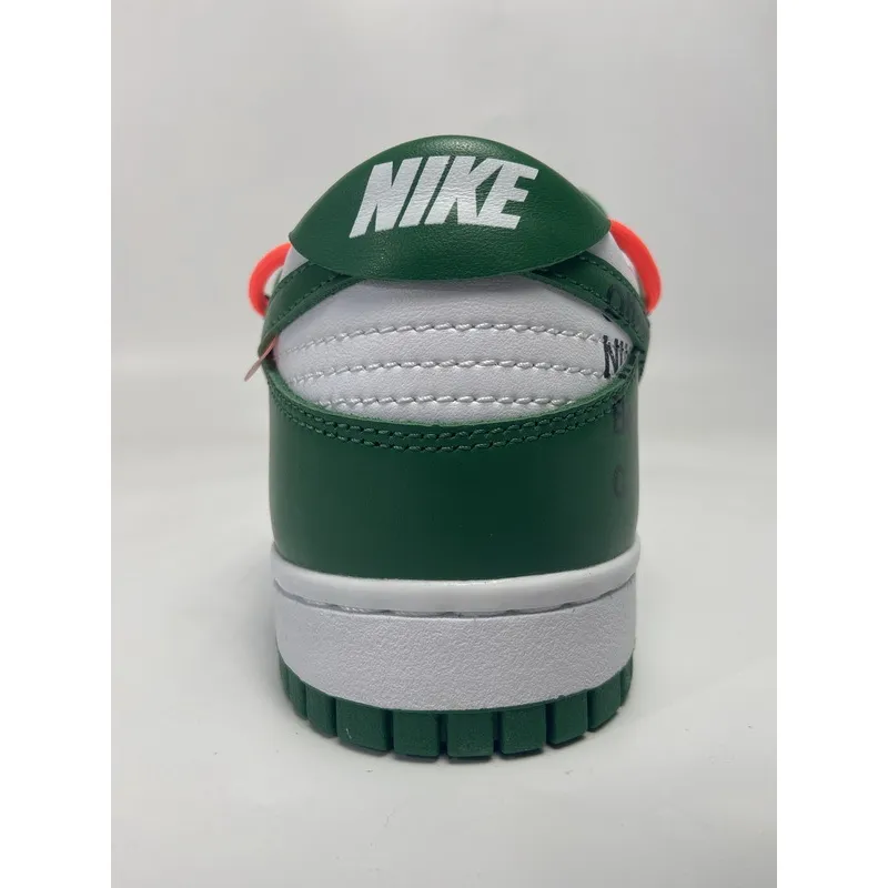 Pkgod Nike SB Dunk Low Off-White Pine Green