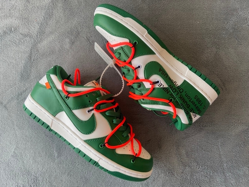    Pkgod Nike SB Dunk Low Off-White Pine Green