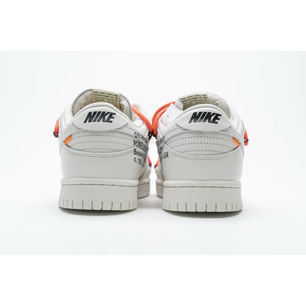 Pkgod Nike SB Dunk Low OFF-White White Black Orange