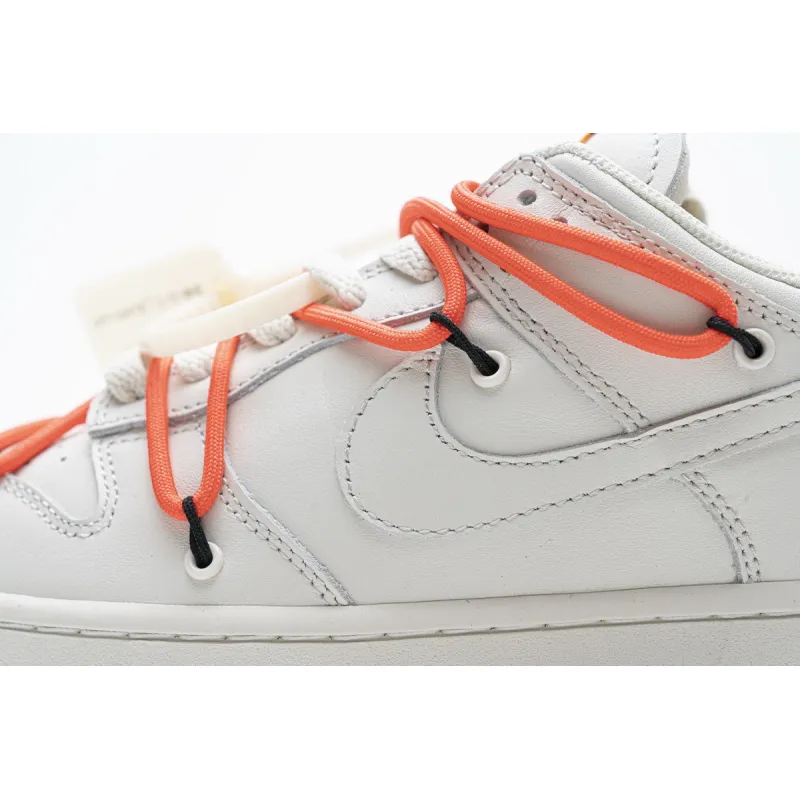 Pkgod Nike SB Dunk Low OFF-White White Black Orange