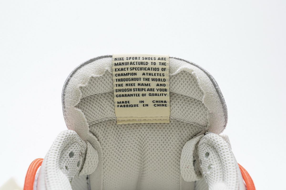     Nike SB Dunk Low OFF-White White Black Orange