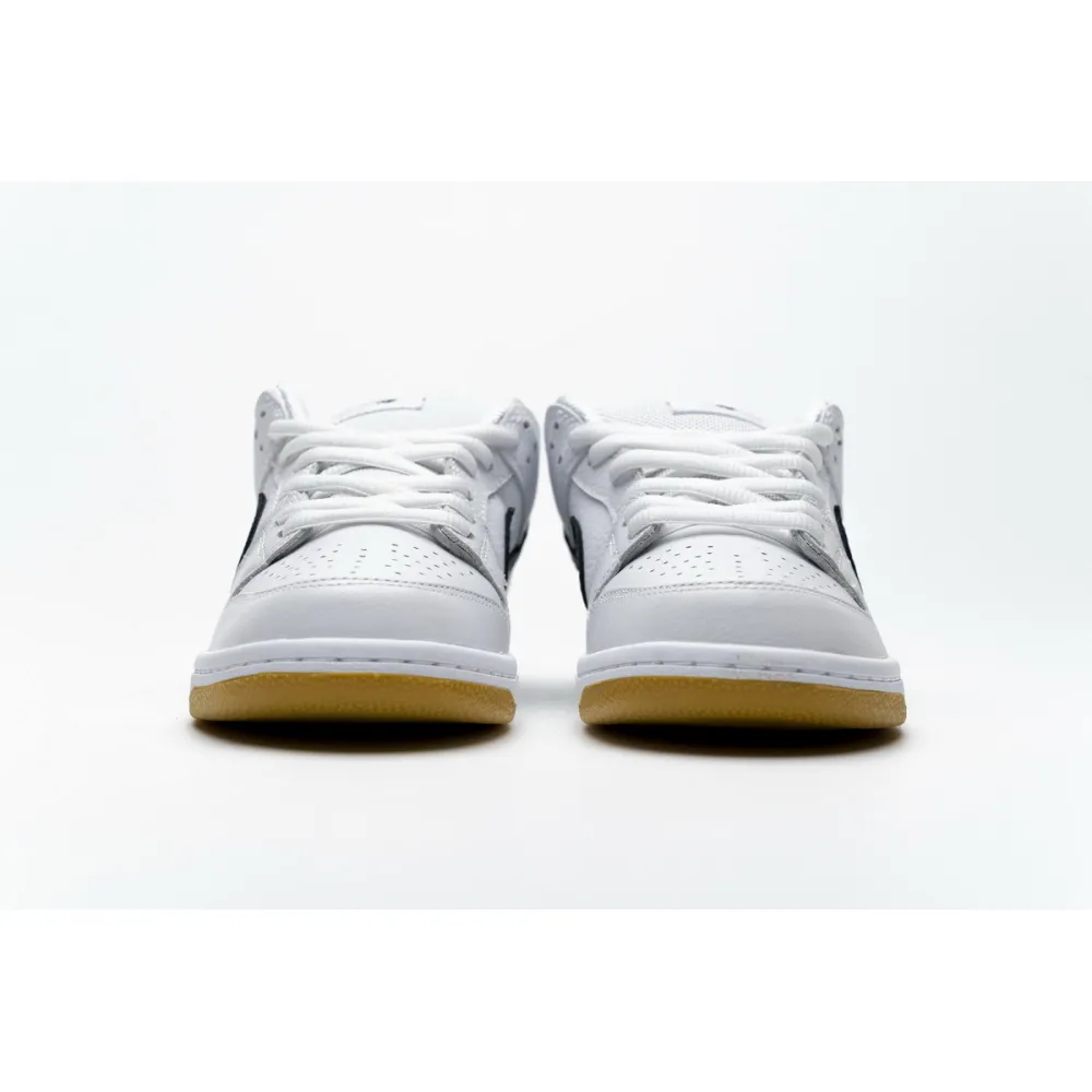 Pkgod Nike SB Dunk Low Orange Label White Black​
