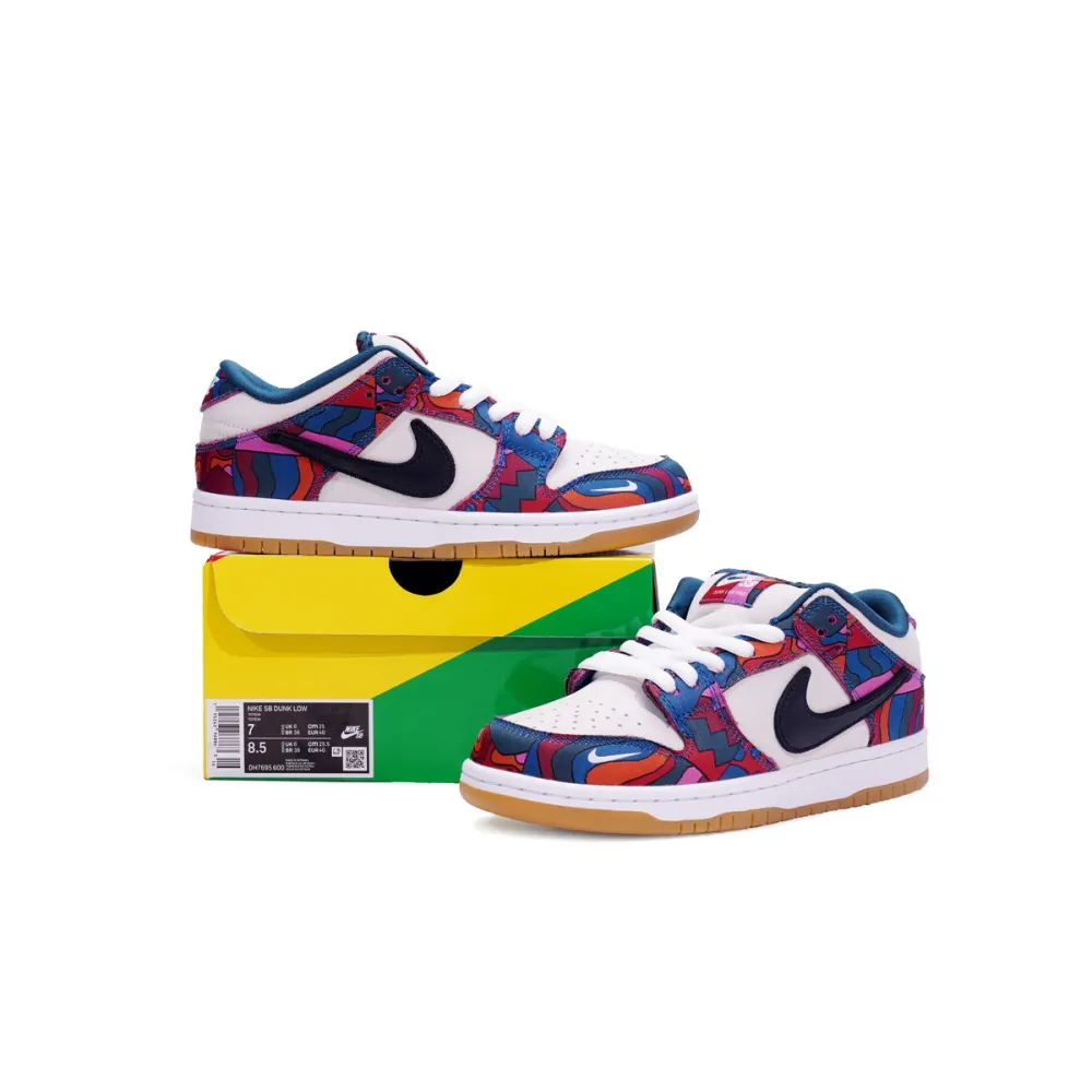 Pkgod Nike SB Dunk Low Pro Parra Abstract Art (2021)​