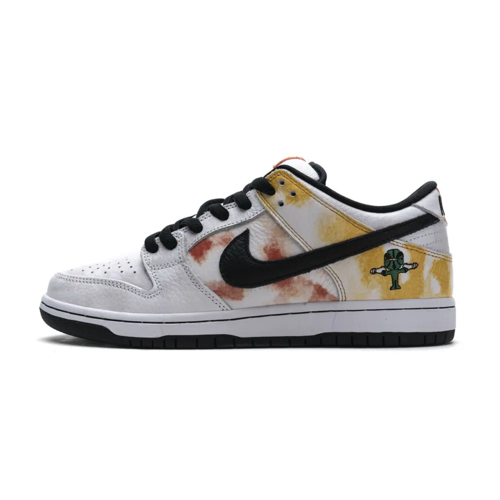 Pkgod Nike SB Dunk Low Raygun Tie-Dye White