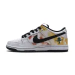 Pkgod Nike SB Dunk Low Raygun Tie-Dye White