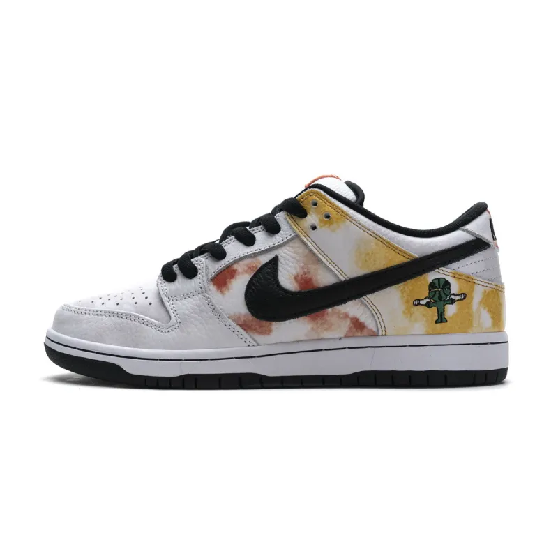 Pkgod Nike SB Dunk Low Raygun Tie-Dye White