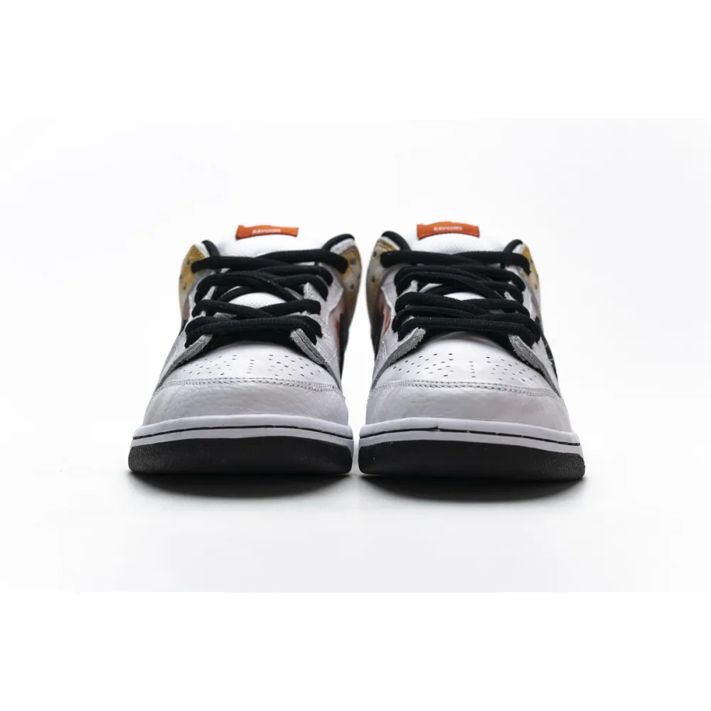 Pkgod Nike SB Dunk Low Raygun Tie-Dye White