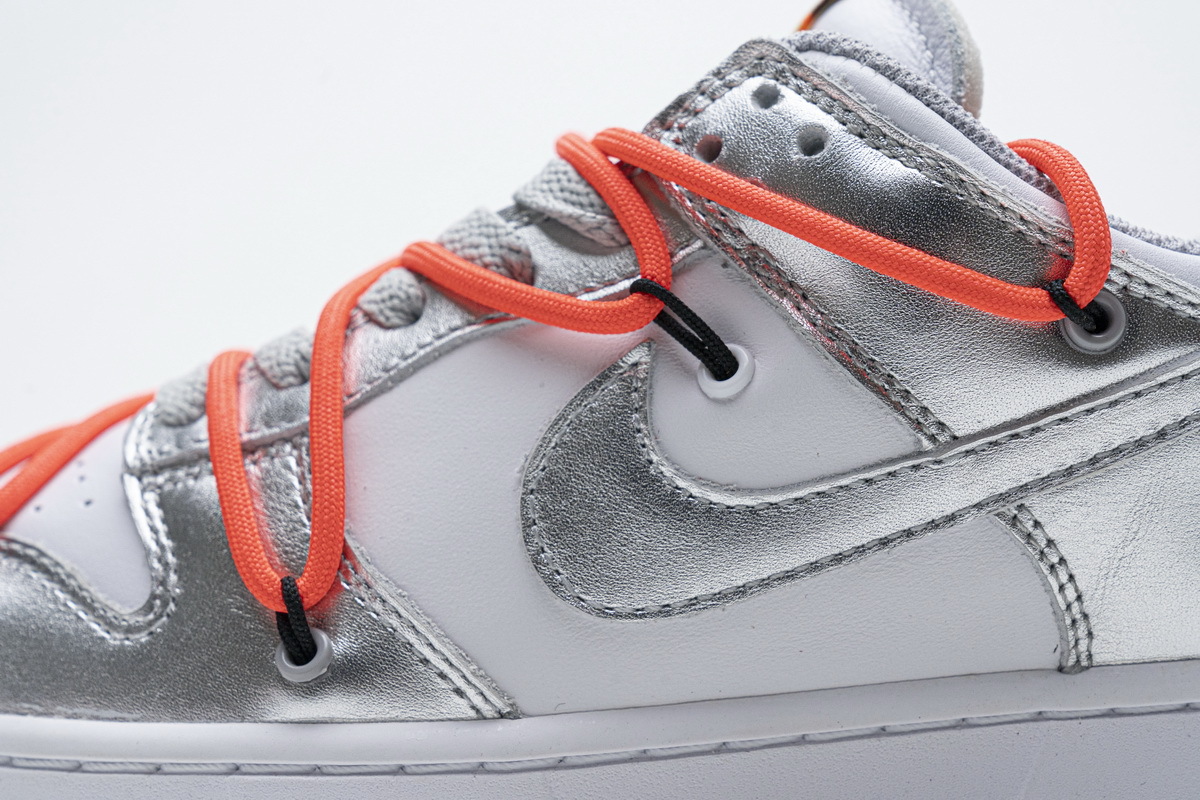     Nike SB Dunk Low Silver White