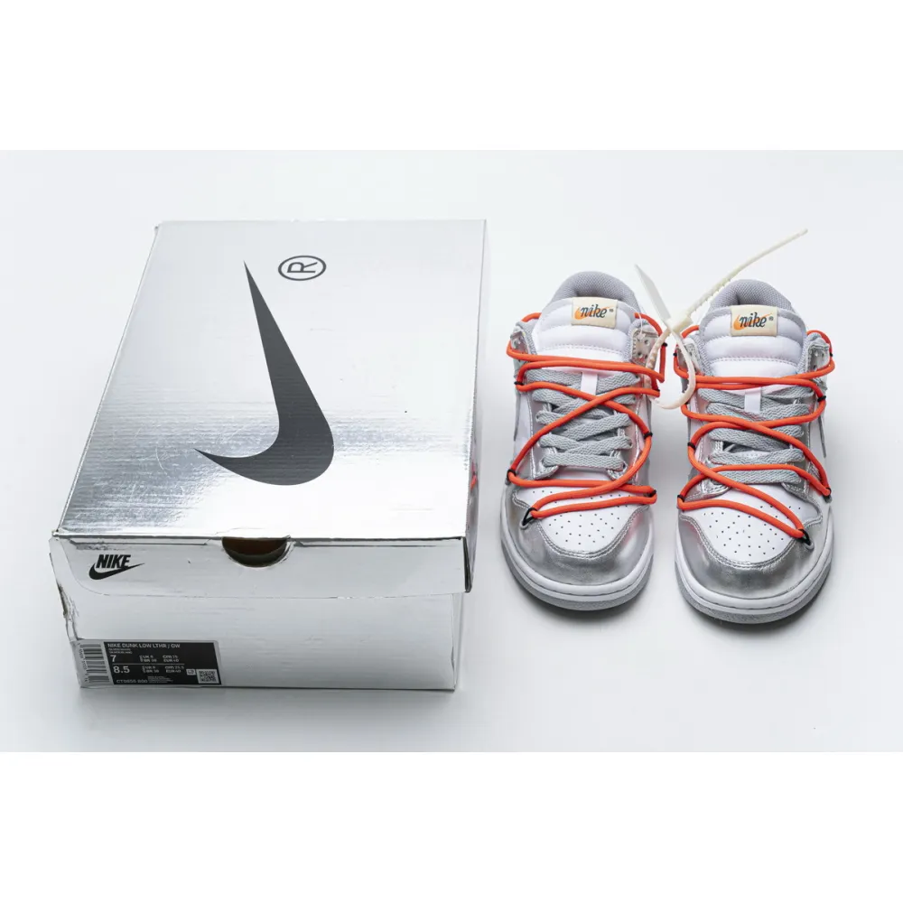 Pkgod Nike SB Dunk Low Silver White
