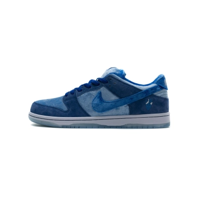    Pkgod Nike SB Dunk Low Strange Love Blue 01