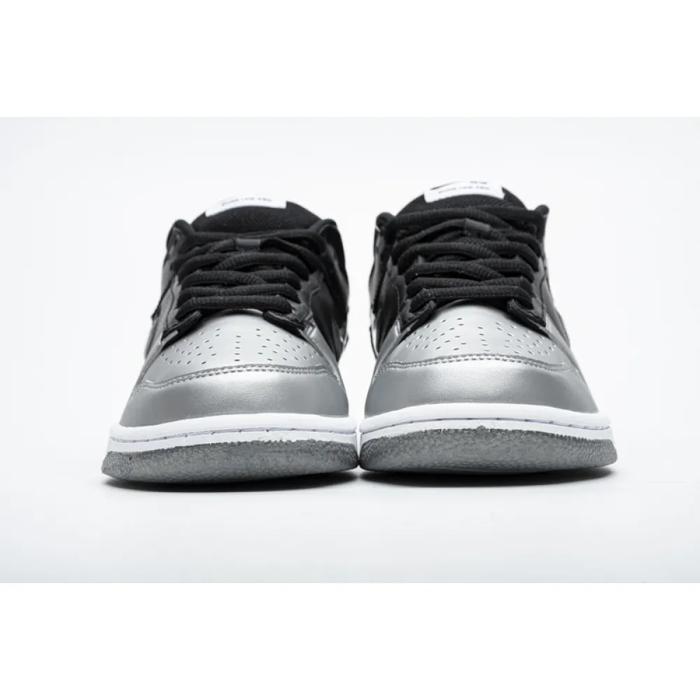Pkgod Nike SB Dunk Low Supr Metallic Silver