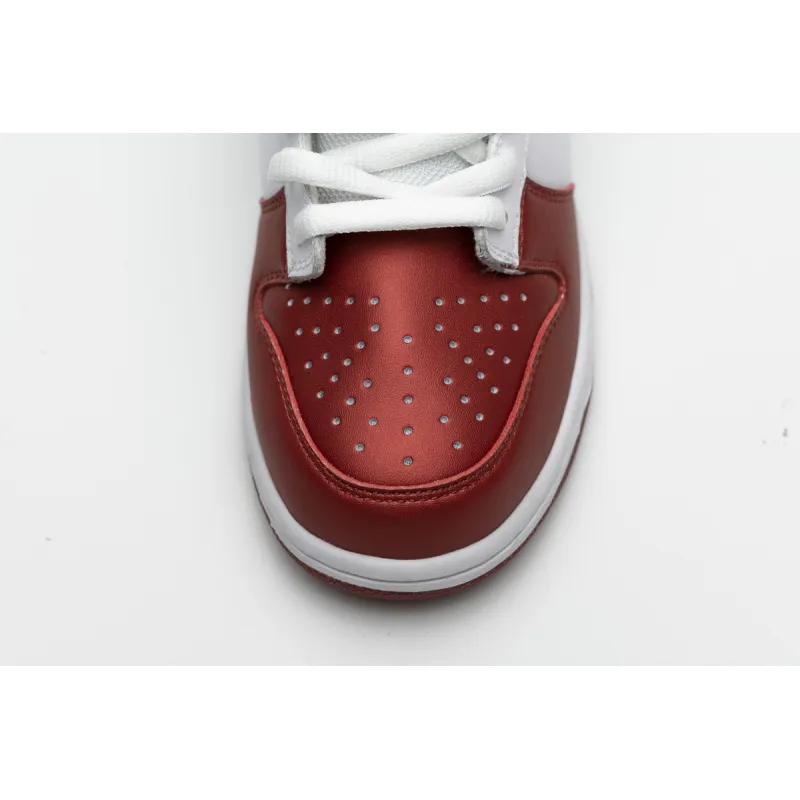 Pkgod Nike SB Dunk Low Supr White Red 