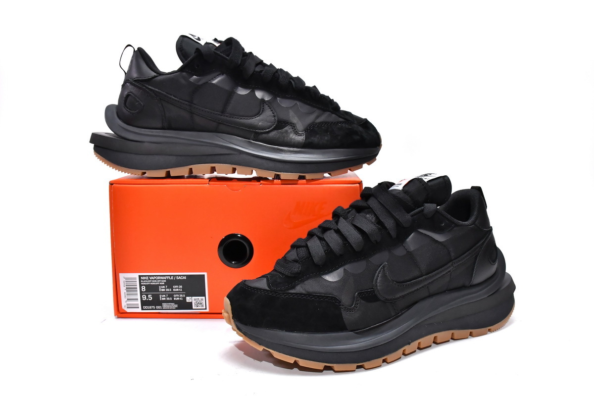    Pkgod Nike Vaporwaffle sacai Black Gum