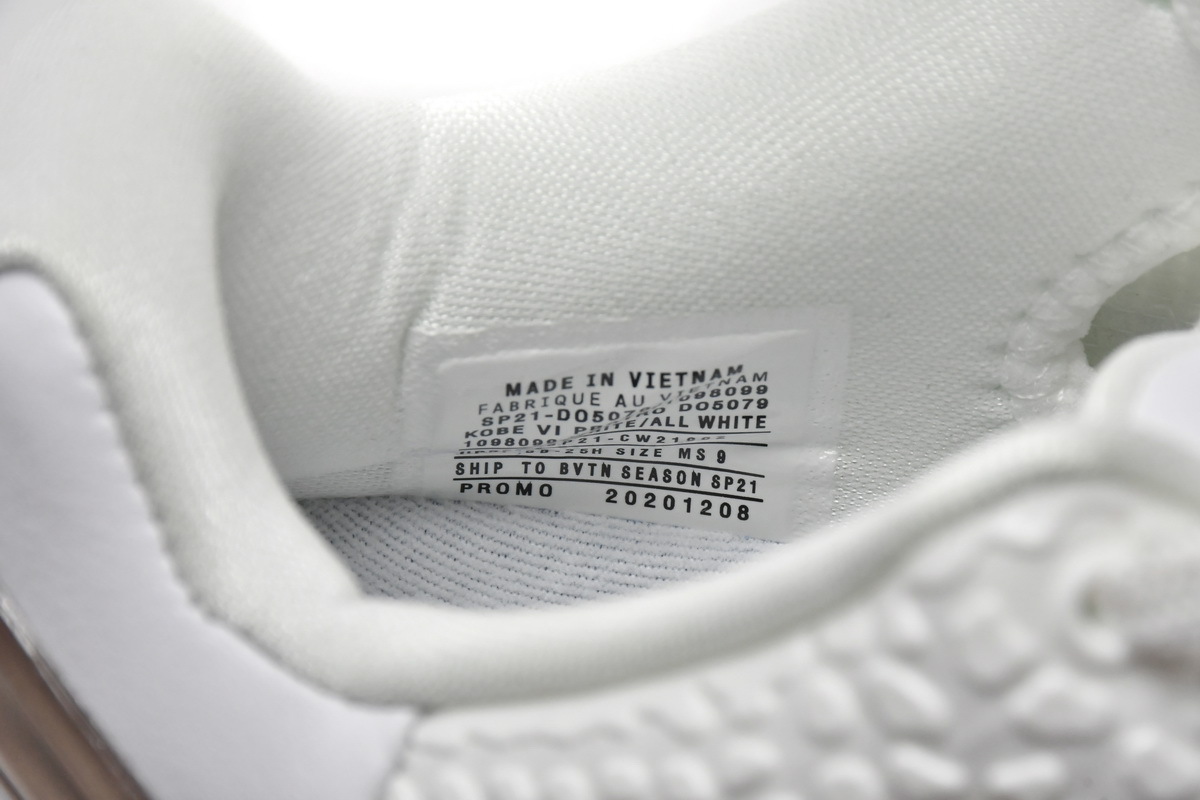 Pkgod Nike Zoom Kobe 6 PE White