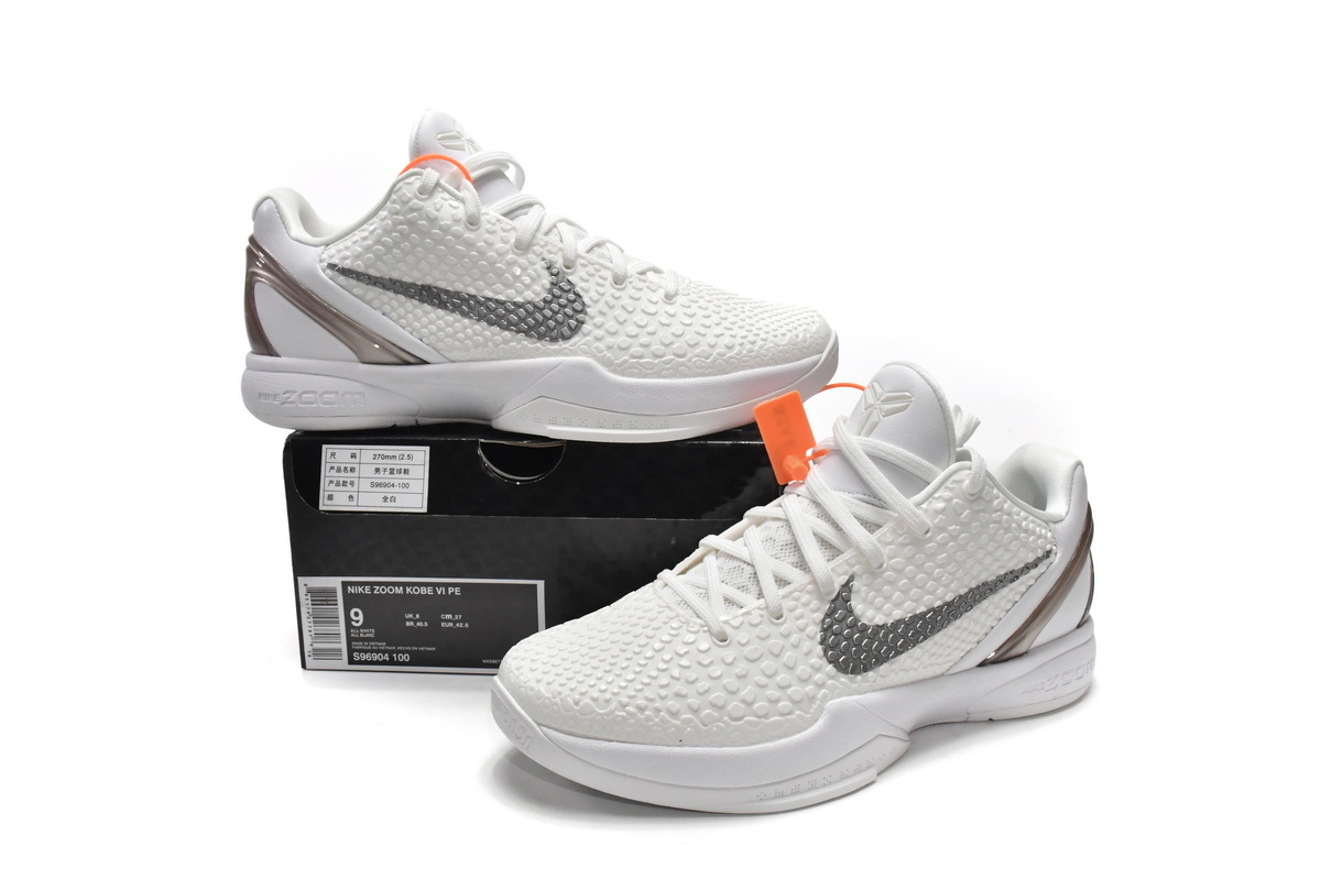 Pkgod Nike Zoom Kobe 6 PE White