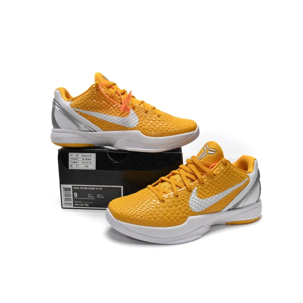 Pkgod Nike Zoom Kobe 6 TB Yellow