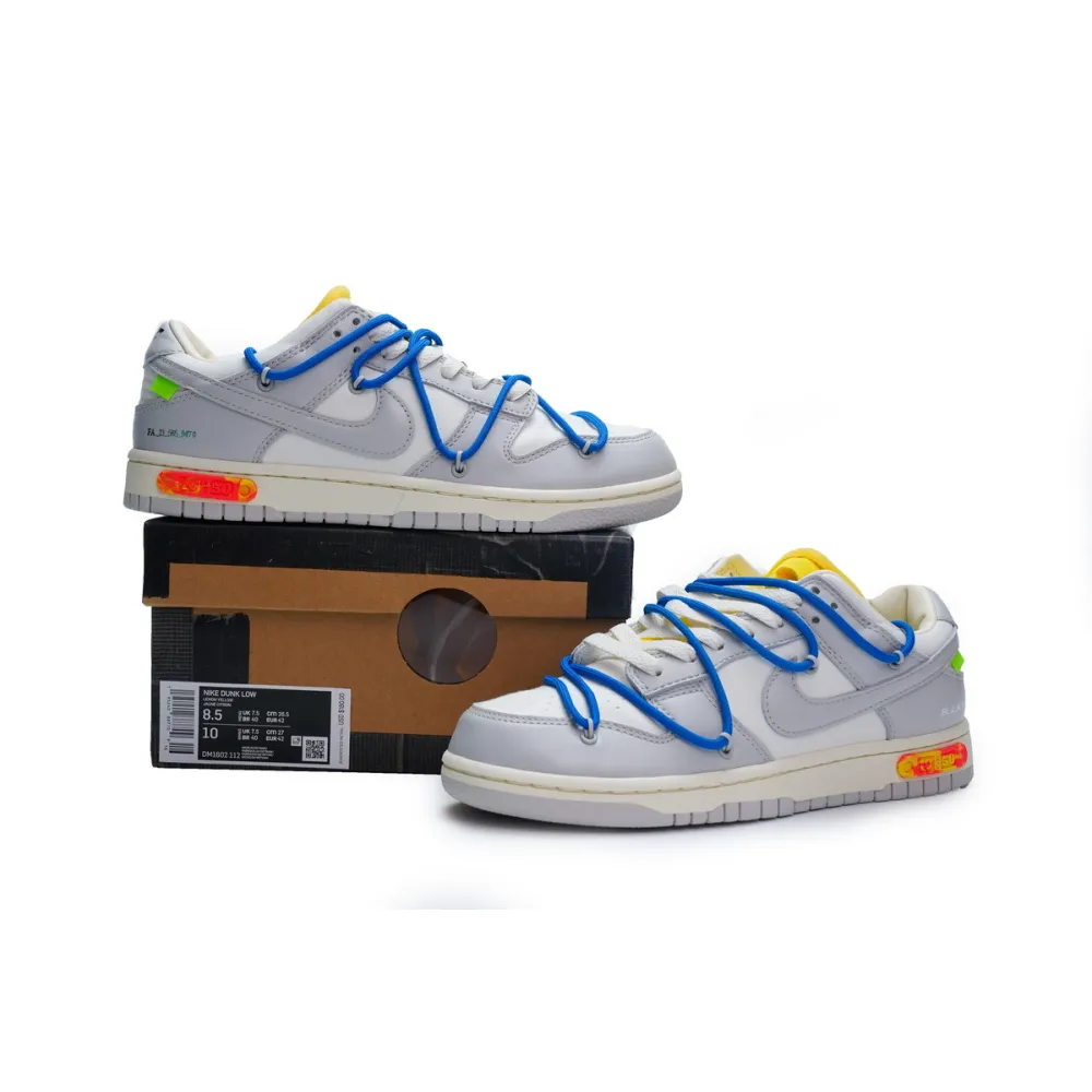 Pkgod OFF WHITE x Nike Dunk SB Low The 50 NO.10