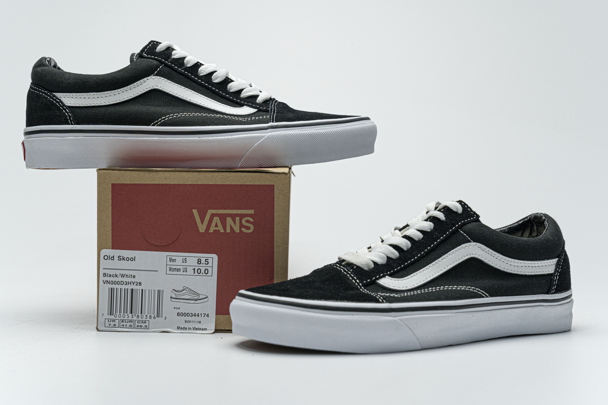 Pkgod Vans Old Skool Black White
