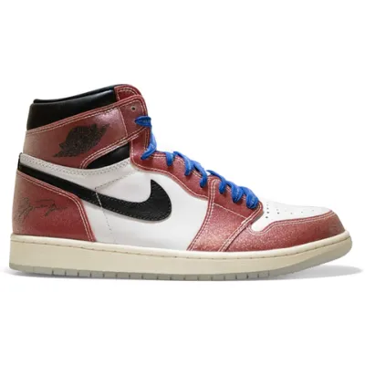 XP Factory Sneakers & Air Jordan 1 Retro High Trophy Room Chicago (With Blue Laces) 555088-134 01