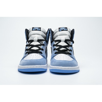 XP Factory Sneakers & Air Jordan 1 Retro High White University Blue Black 555088-134 02
