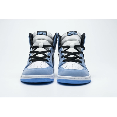 XP Factory Sneakers & Air Jordan 1 Retro High White University Blue Black 555088-134 02