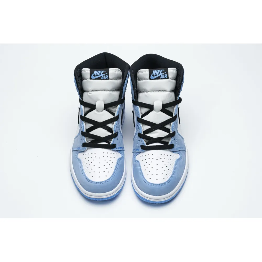 XP Factory Sneakers & Air Jordan 1 Retro High White University Blue Black 555088-134