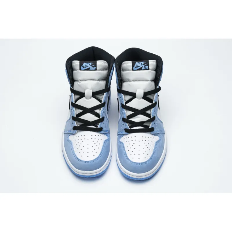 XP Factory Sneakers & Air Jordan 1 Retro High White University Blue Black 555088-134