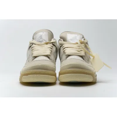 XP Factory Sneakers & Air Jordan 4 Retro Off-White Sail (W) CV9388-100 02