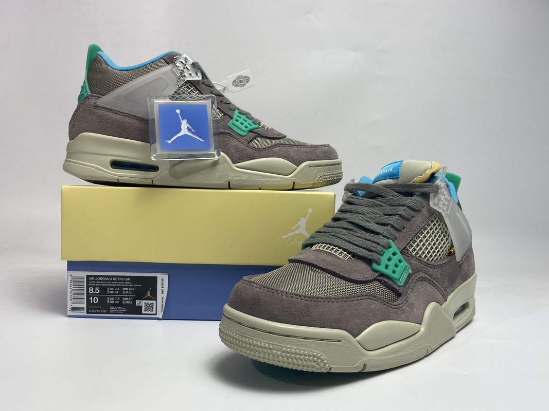 XP Factory Sneakers & Air Jordan 4 Retro SP 30th Anniversary Union Taupe Haze DJ5718-242