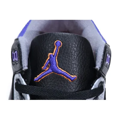 XP Factory Sneakers &amp;Jordan 3 Retro Black Court Purple CT8532-050​ 02