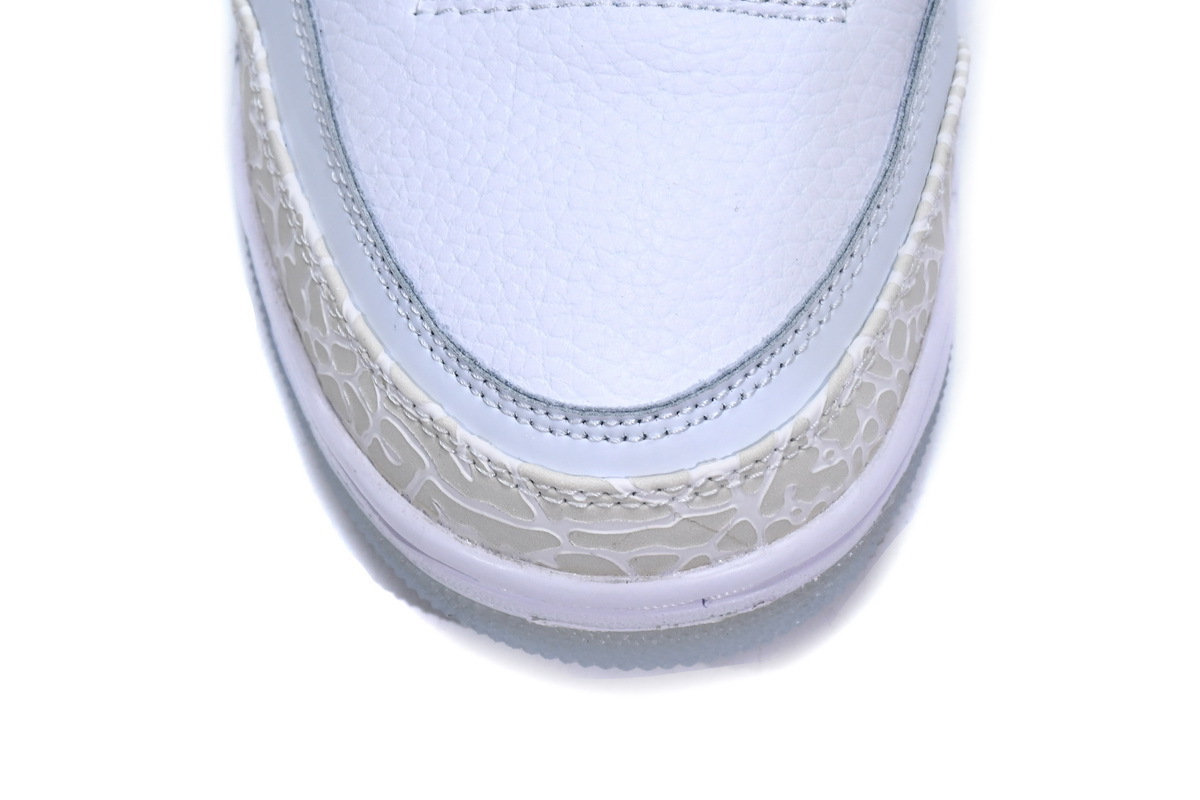XP Factory Sneakers &Jordan 3 Retro Pure White (2018)136064-111