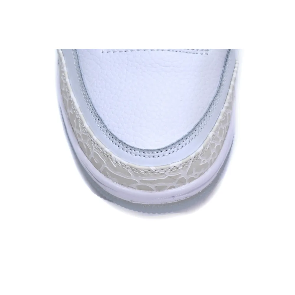 XP Factory Sneakers &Jordan 3 Retro Pure White (2018)136064-111
