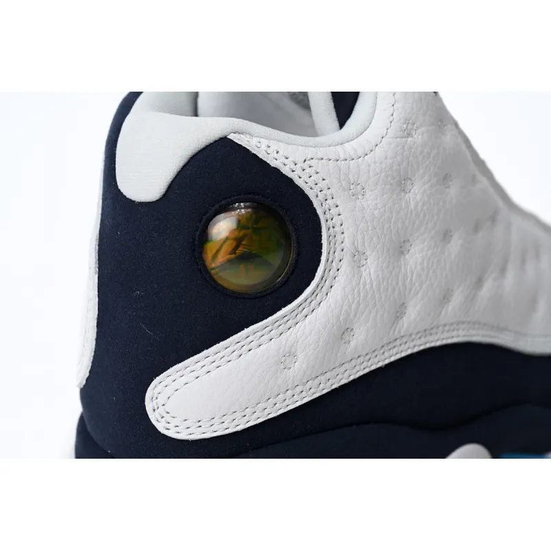 Pkgod Air Jordan 13 Retro Obsidian Powder Blue White