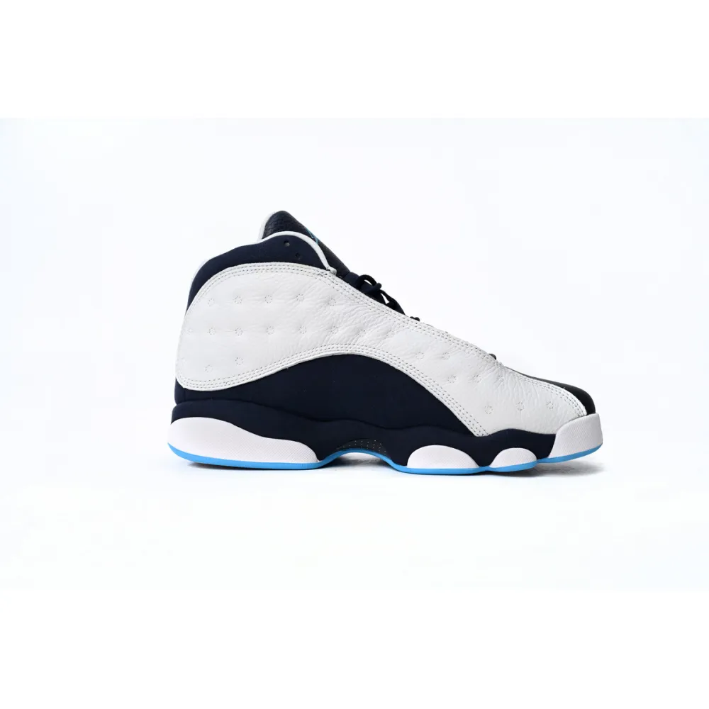 Pkgod Air Jordan 13 Retro Obsidian Powder Blue White