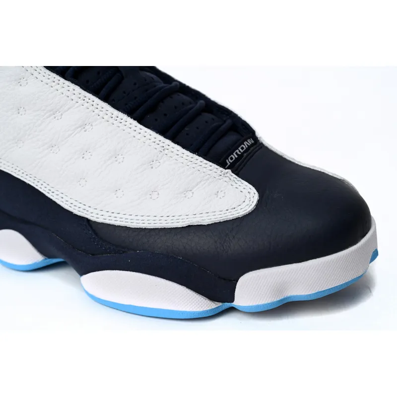 Pkgod Air Jordan 13 Retro Obsidian Powder Blue White