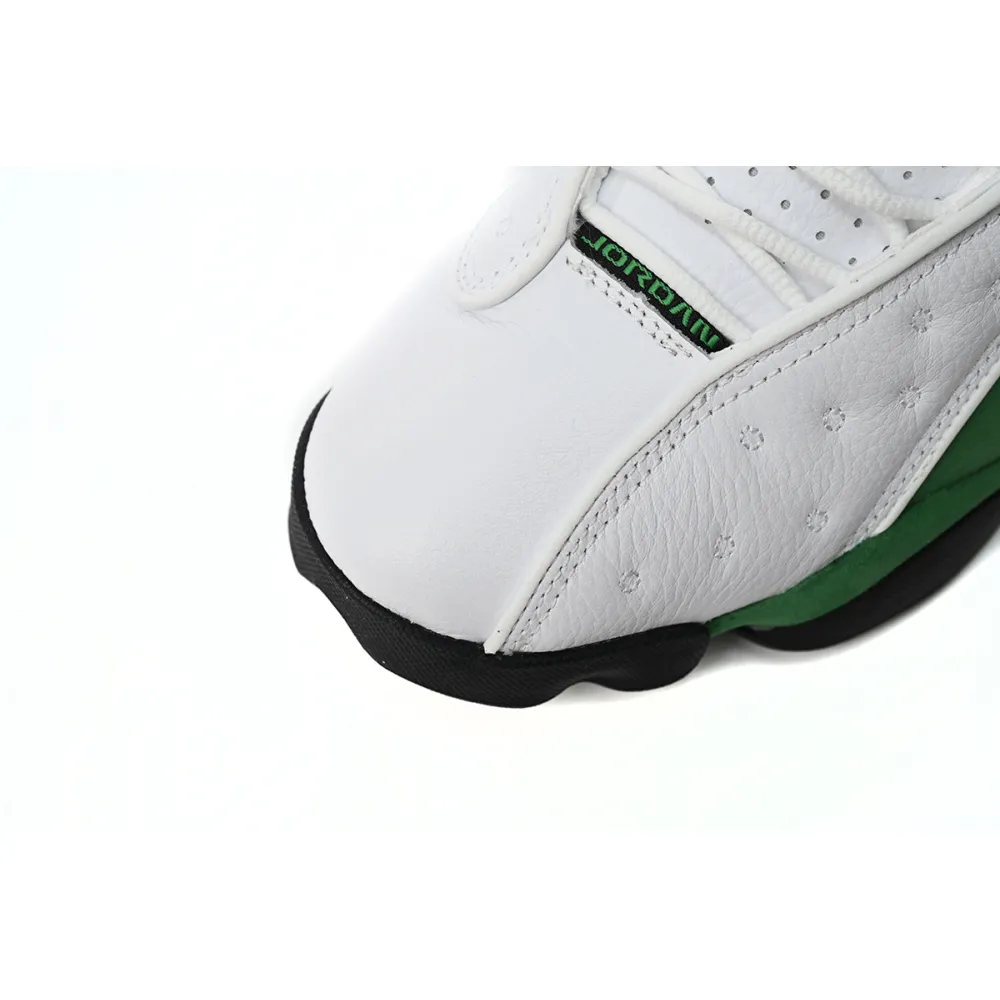 Pkgod Air Jordan 13 Retro White Lucky Green