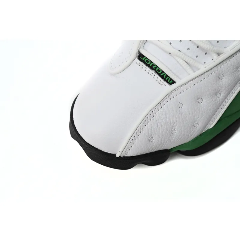Pkgod Air Jordan 13 Retro White Lucky Green