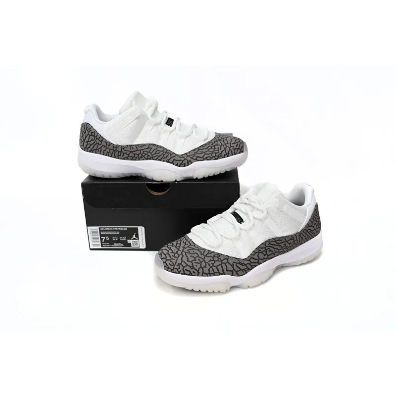 Pkgod Air Jordan 11 Retro Low Cement Grey