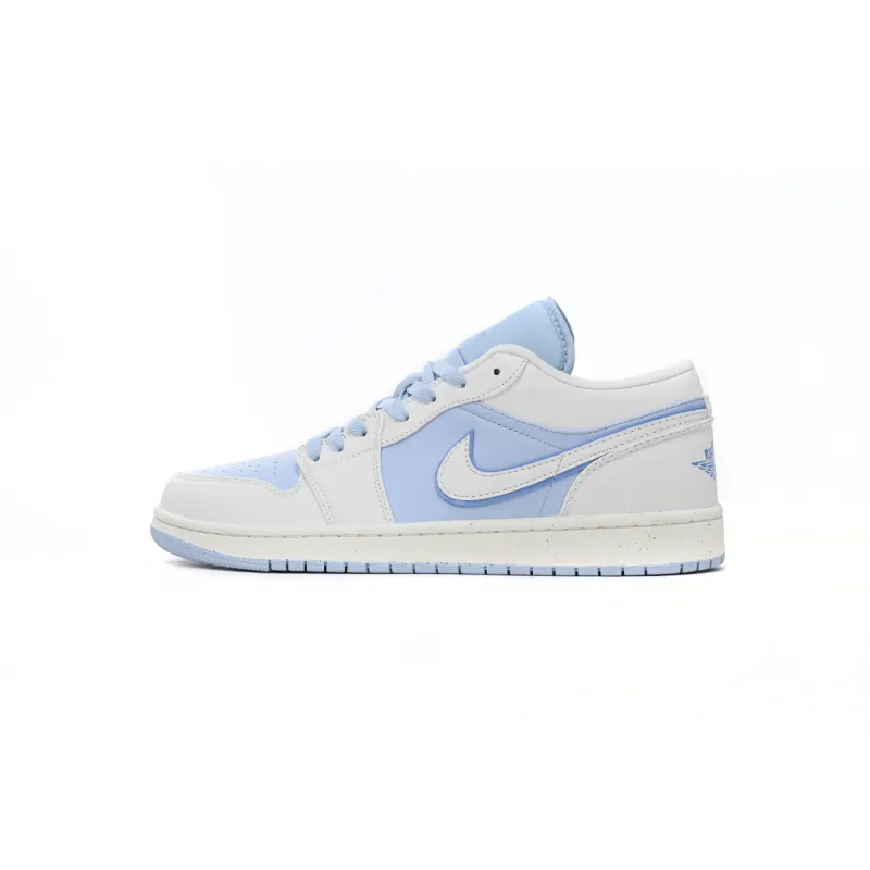 Pkgod Air Jordan 1 Low SE Reverse Ice Blue