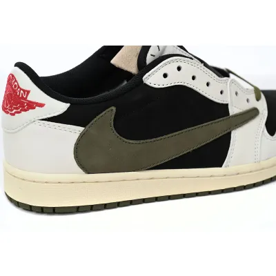 PK God Air Jordan 1 Retro Low OG SP Travis Scott Olive