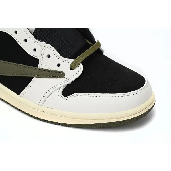 PK God Air Jordan 1 Retro Low OG SP Travis Scott Olive
