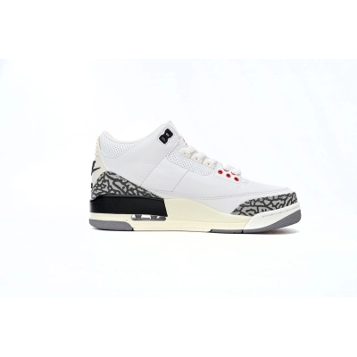 Pkgod Air Jordan 3 Retro White Cement Reimagined 02