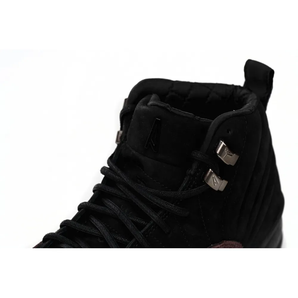 Pkgod Air Jordan 12 Retro SP A Ma Maniére Black