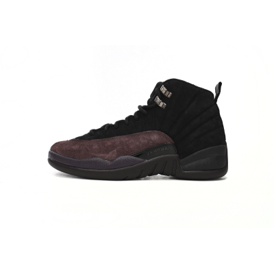 Pkgod Air Jordan 12 Retro SP A Ma Maniére Black 01
