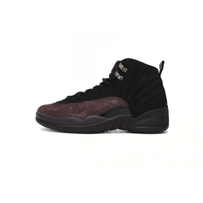 Pkgod Air Jordan 12 Retro SP A Ma Maniére Black 01