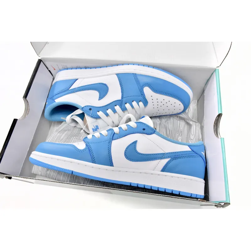 Pkgod Air Jordan 1 Low SB UNC