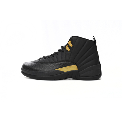 Pkgod Air Jordan 12 Retro Black Taxi 01